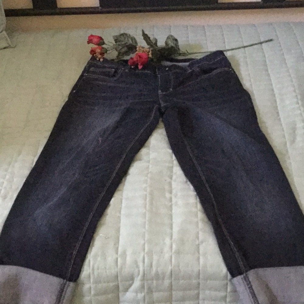 Cropped Jeans